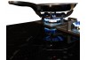 Luxor GI 67 DL Black Booster + металевий куточок для підключення в подарунок, чорна склокераміка