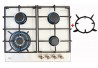 Luxor EG 740 Beige Kup WH + підставка WOK у подарунок, біла
