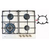 Luxor EG 740 Beige Kup WH + підставка WOK у подарунок, біла