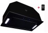 Luxor Stolz 60 LED 1450 m3 BK Sensor LED + пульт управління, скляний фасад, чорне скло, чорна