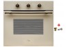Luxor Qualität 60 Classic Rustiko Grill KUP BG конвектор, бежеве скло + набір для підключення пропан в подарунок, бежева