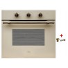 Luxor Qualität 60 Classic Rustiko Grill KUP BG конвектор, бежеве скло + набір для підключення пропан в подарунок, бежева