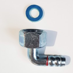 Уголок 1/2 для газової плити під хомут Luxor YG 91 + ущільнювач