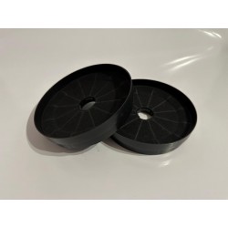 Захисні вугільні фільтри двигуна для витяжки Luxor Bella  комплект 2 шт, чорні