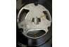 Варильна поверхня газова Luxor Round Vintage 60 Emaille Turbo Wok Italy BK + кругла підставка Wok у подарунок,чорна
